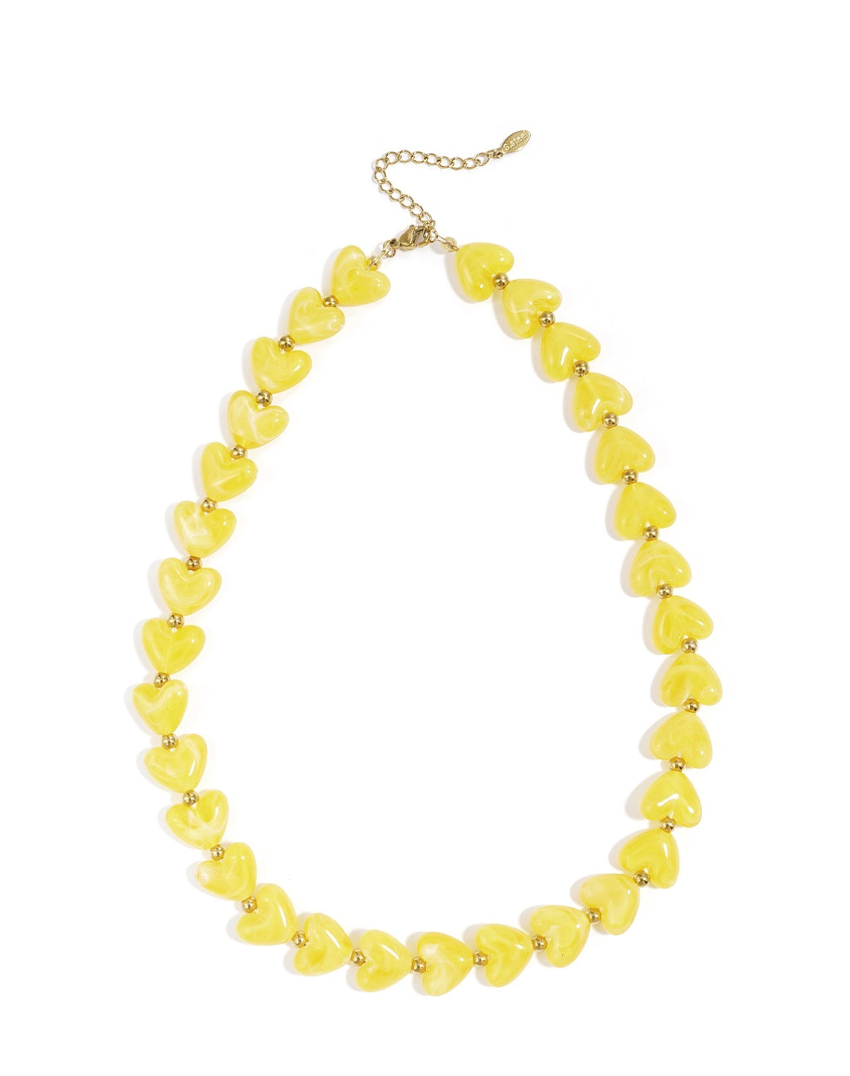 Collana Gea giallo limone