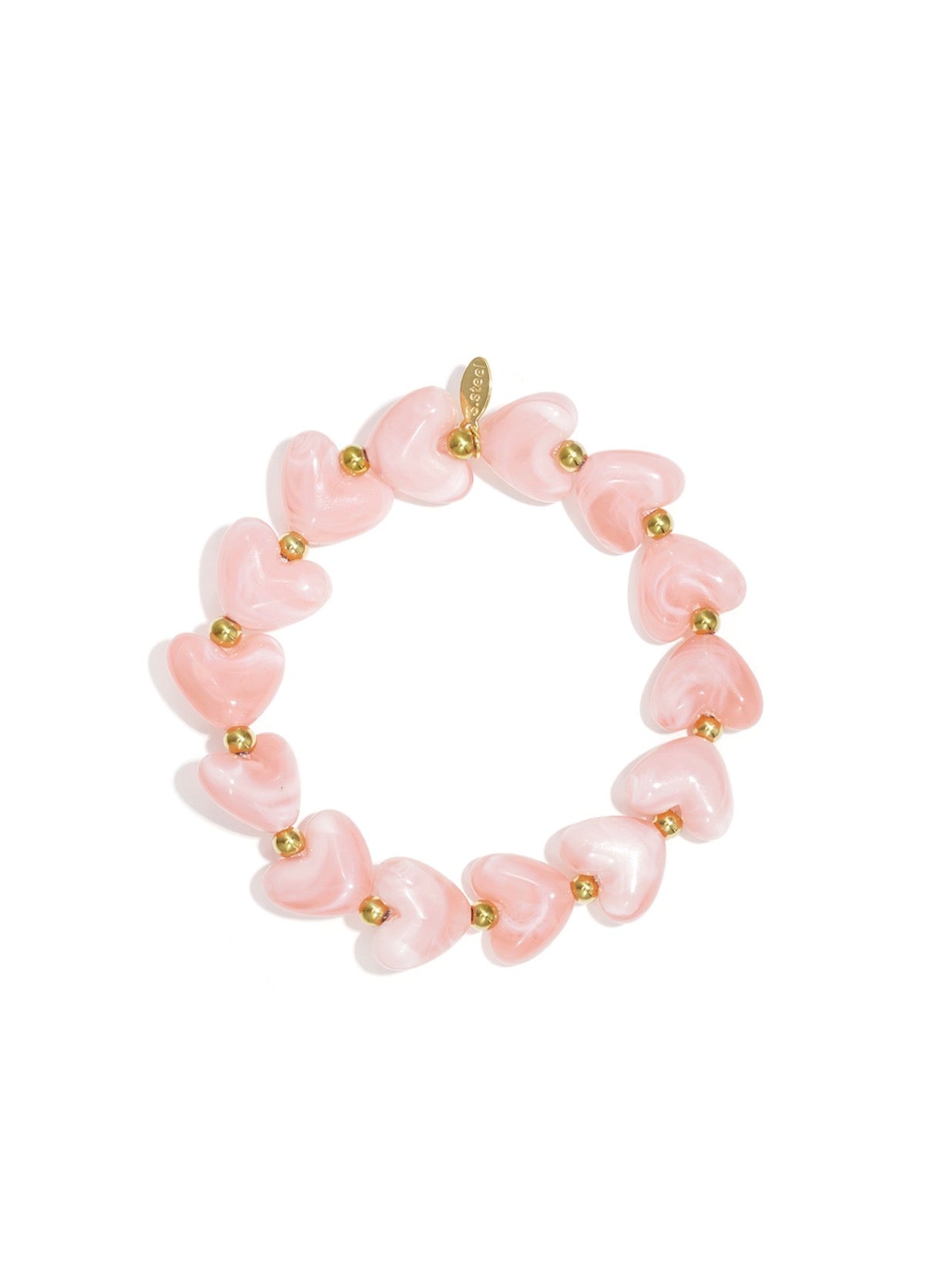 Bracciale Gea rosa chiaro cipria